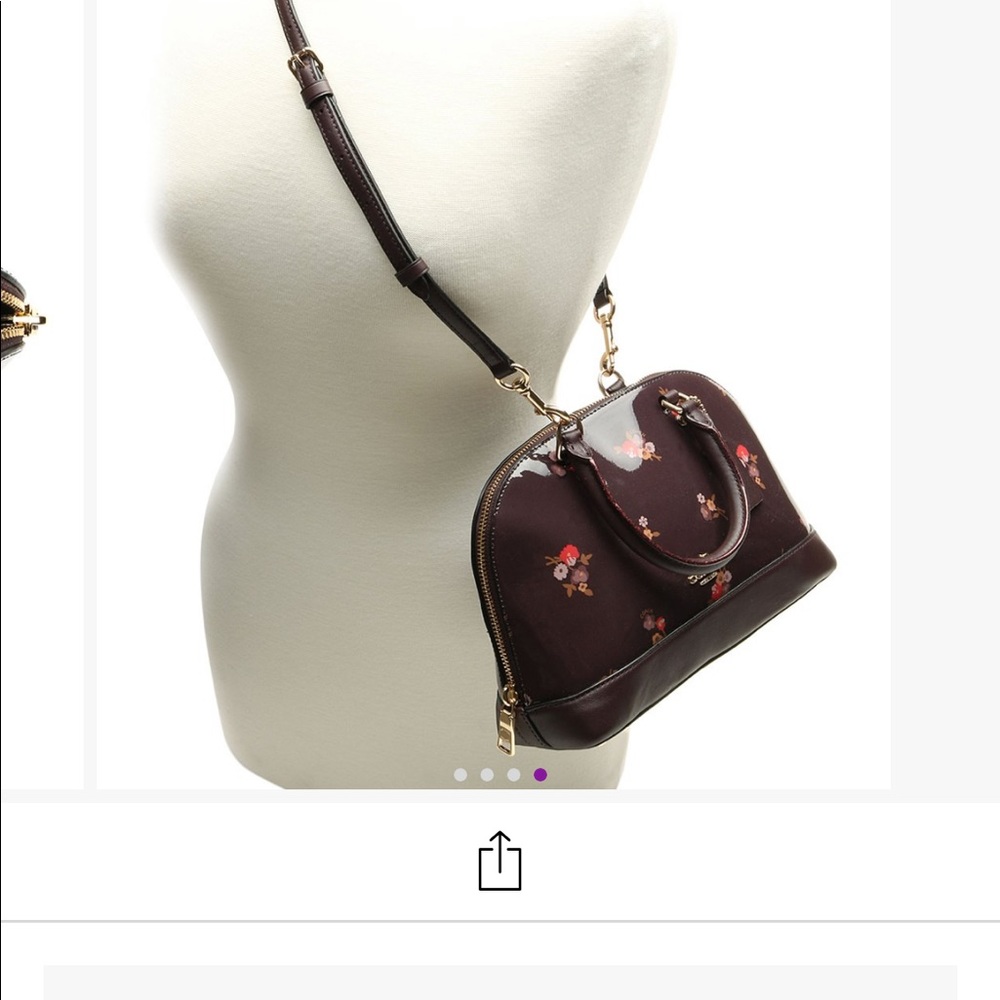 Very gently used patent leather Authentic Coach bag